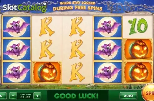 Οθόνη5. HalloWin (Cayetano Gaming) Κουλοχέρης