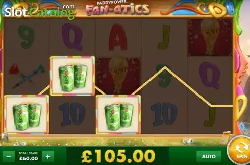 Οθόνη6. Paddy Power Fan-atics Κουλοχέρης 