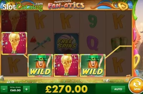 Οθόνη7. Paddy Power Fan-atics Κουλοχέρης 
