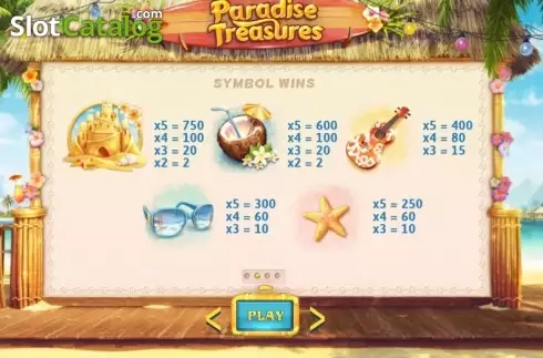 Οθόνη3. Paradise Treasures Κουλοχέρης
