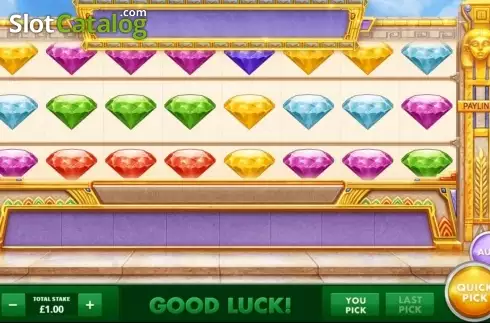 Οθόνη7. Pharaoh's Diamonds Κουλοχέρης 