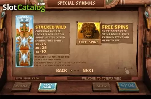 Οθόνη2. Totem's Wild Κουλοχέρης
