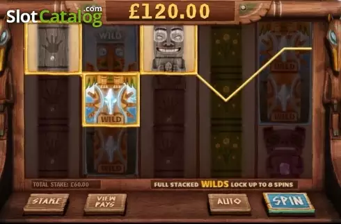 Οθόνη9. Totem's Wild Κουλοχέρης