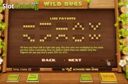 Οθόνη4. Wild Bugs Κουλοχέρης 