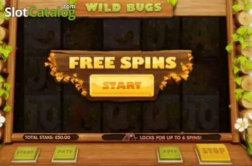 Οθόνη8. Wild Bugs Κουλοχέρης 