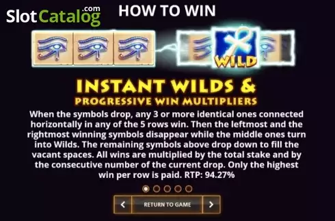 Οθόνη8. Wild Egypt Κουλοχέρης