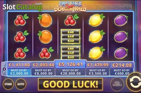 Οθόνη2. Fruit Stack Super Double Wild Κουλοχέρης