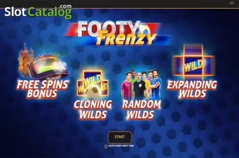Οθόνη2. Footy Frenzy Κουλοχέρης