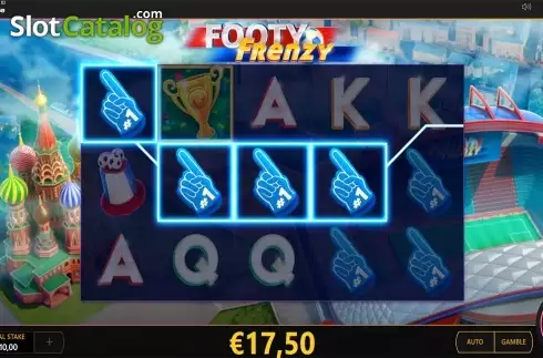 Οθόνη4. Footy Frenzy Κουλοχέρης