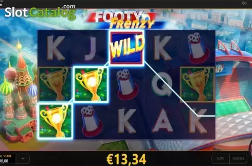 Οθόνη6. Footy Frenzy Κουλοχέρης