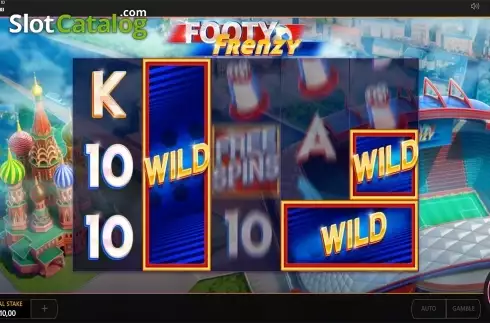 Οθόνη8. Footy Frenzy Κουλοχέρης