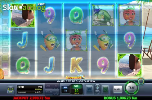 Οθόνη4. Bananas (Champion Studio) Κουλοχέρης