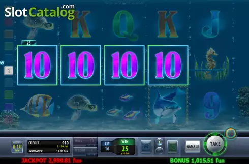 Οθόνη4. Dolphins Shell Κουλοχέρης 