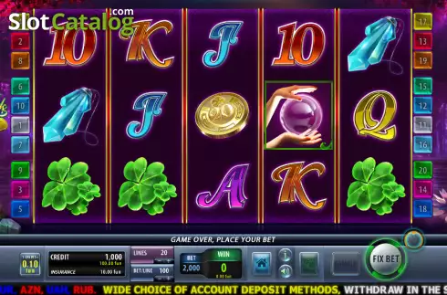 Οθόνη2. Lady Luck Charm of Fortune Κουλοχέρης 