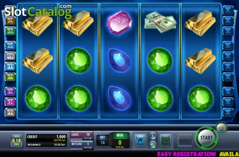 Οθόνη2. Mysterious Jewels Κουλοχέρης