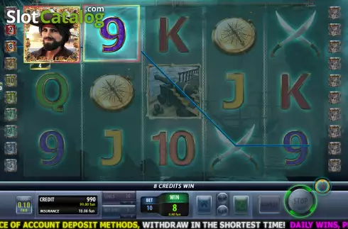 Οθόνη3. Pirates Fortune (Champion Studio) Κουλοχέρης 