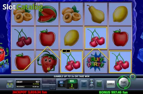 Οθόνη4. Fruit Party Deluxe Κουλοχέρης