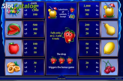 Οθόνη6. Fruit Party Deluxe Κουλοχέρης