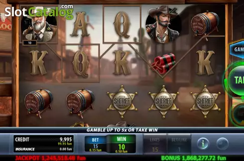 Οθόνη4. Texas' Heist Κουλοχέρης