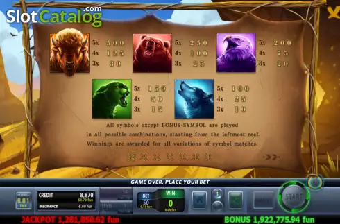 Οθόνη6. Buffalo Wheel Κουλοχέρης