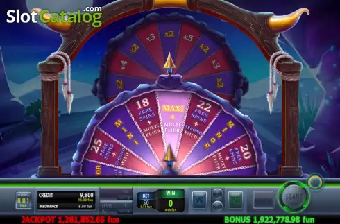 Οθόνη5. Buffalo Wheel Κουλοχέρης