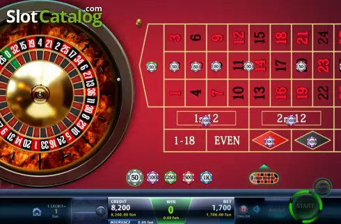 Οθόνη2. European Roulette VIP (Champion Studio) Κουλοχέρης