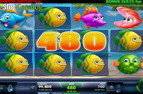 Οθόνη3. Fish Day Κουλοχέρης
