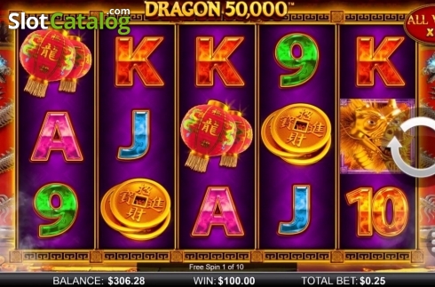 Οθόνη4. Dragon 50000 Κουλοχέρης