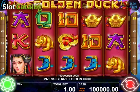 Οθόνη2. The Golden Duck Κουλοχέρης