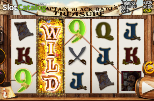 Οθόνη9. Captain Black Bart's Treasure Κουλοχέρης