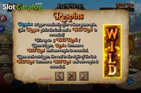 Οθόνη2. Rogue Treasure Κουλοχέρης