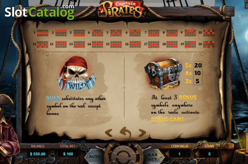 Οθόνη7. Captain of Pirates Κουλοχέρης 