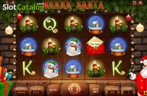 Οθόνη2. Drunk Santa Κουλοχέρης