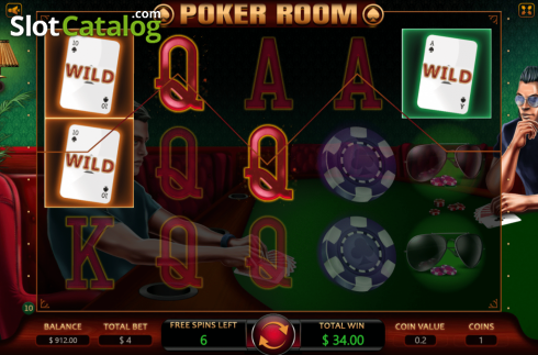Οθόνη4. Poker Room Κουλοχέρης
