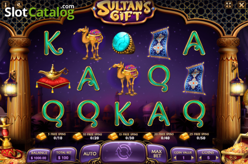 Οθόνη2. Sultan's Gift Κουλοχέρης 