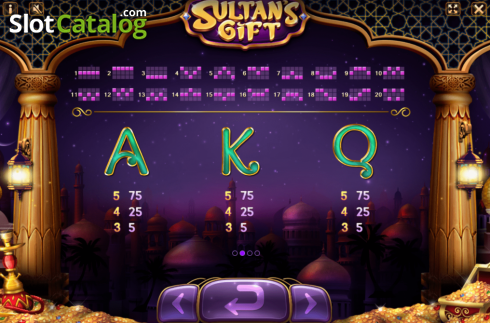 Οθόνη6. Sultan's Gift Κουλοχέρης 