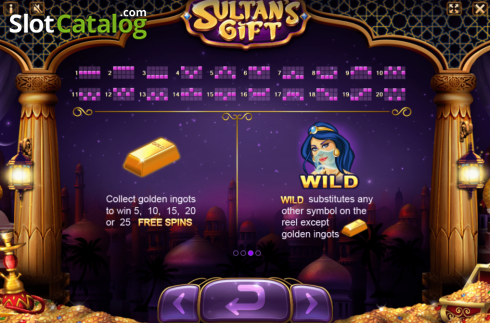 Οθόνη7. Sultan's Gift Κουλοχέρης 