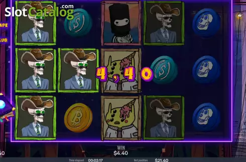 Οθόνη3. Bored Ape Slot Club Κουλοχέρης 