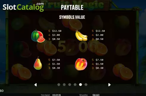 Οθόνη9. Fruit Magic (Chilli Games) Κουλοχέρης 