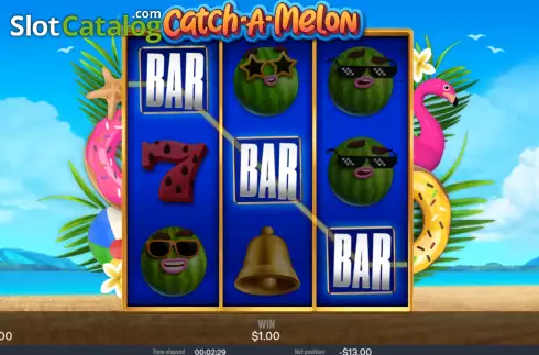 Οθόνη3. Catch-A-Melon Κουλοχέρης