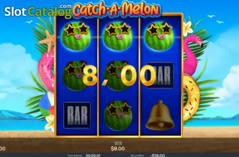 Οθόνη4. Catch-A-Melon Κουλοχέρης