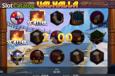 Οθόνη4. Valhalla (Chilli Games) Κουλοχέρης