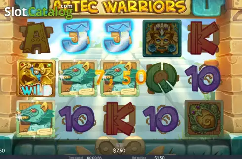 Οθόνη4. Aztec Warriors Κουλοχέρης