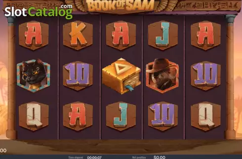 Οθόνη2. Book Of Sam (Chilli Games) Κουλοχέρης 