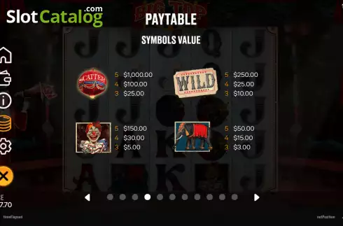 Οθόνη8. Big Top (Chilli Games) Κουλοχέρης