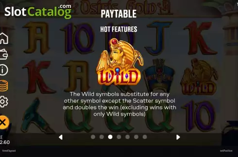 Οθόνη7. Osiris Gold (Chilli Games) Κουλοχέρης 
