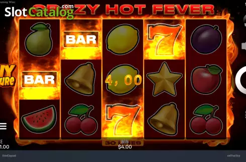 Οθόνη4. Crazy Fever: Burning Wins Κουλοχέρης 