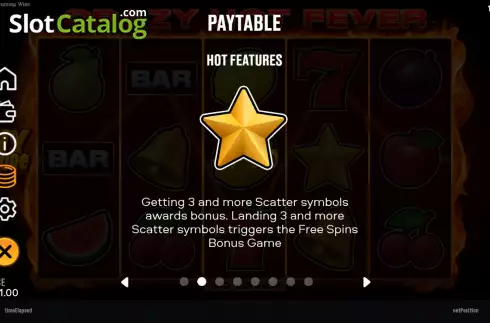 Οθόνη6. Crazy Fever: Burning Wins Κουλοχέρης 