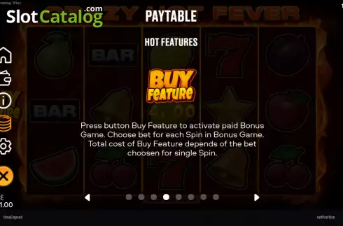 Οθόνη8. Crazy Fever: Burning Wins Κουλοχέρης 