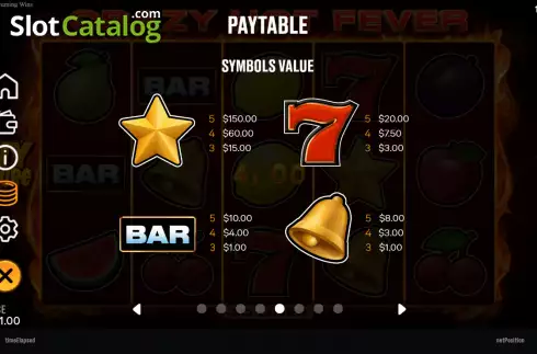 Οθόνη9. Crazy Fever: Burning Wins Κουλοχέρης 